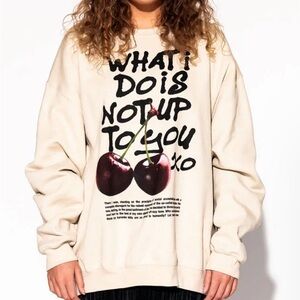 Not Up To You Oversized Pullover